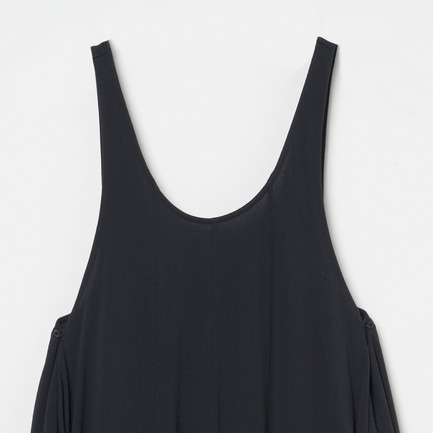 Crepe jersey overalls 詳細画像 チャコールグレー 3