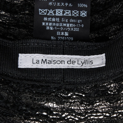 CLOCHE SCARF 詳細画像 ブラック 7