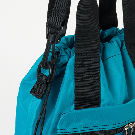 HANDLE POCKET TOTE 詳細画像 ピーコックグリーン 5