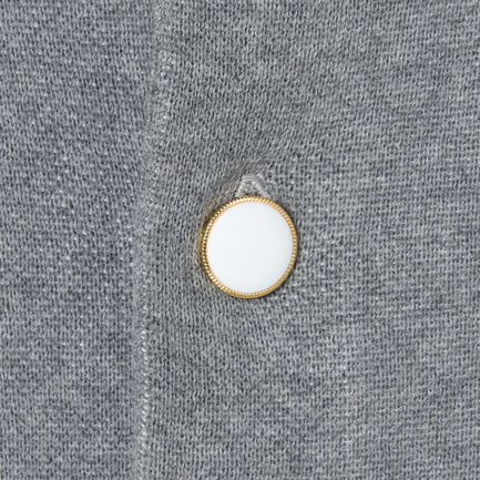 EMBROIDERY CREW CARDIGAN 詳細画像 ライトグレー 4