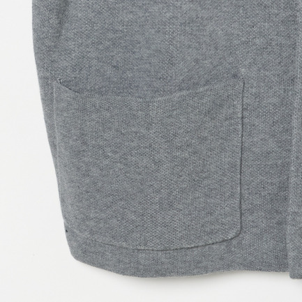 EMBROIDERY CREW CARDIGAN 詳細画像 ライトグレー 5