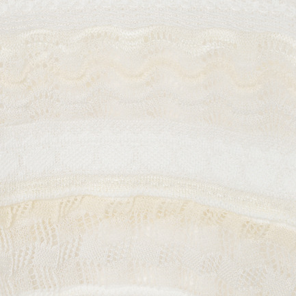 RANDOM BORDER LACE C/N 詳細画像 ホワイト 5