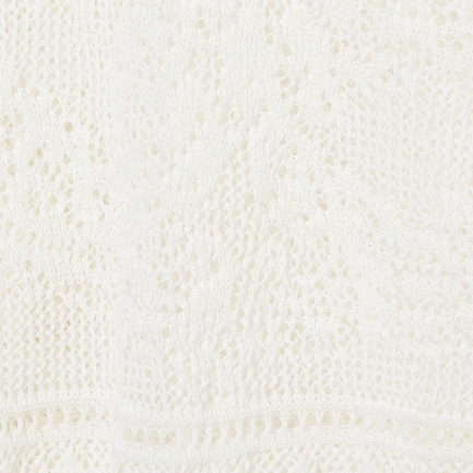 HALF SLEEVE  LACE CARDIGAN 詳細画像 アイボリー 7