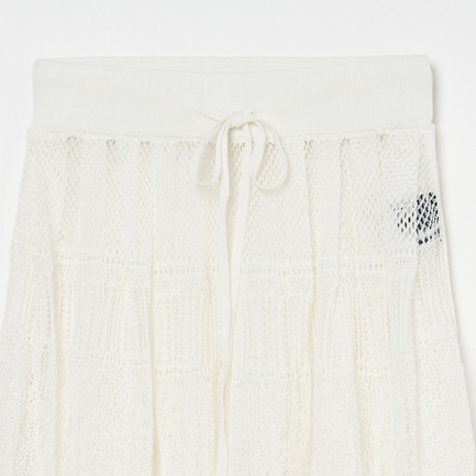 LACE FLAIR SKIRT 詳細画像 アイボリー 3