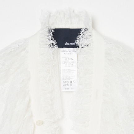LACE COLLAR SCARF 詳細画像 アイボリー 3