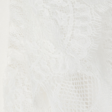 LACE COLLAR SCARF 詳細画像 アイボリー 6
