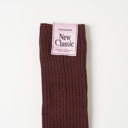 COTTON LOOSE SOCKS 詳細画像 ブラウン 3