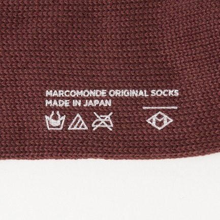 COTTON LOOSE SOCKS 詳細画像 ブラウン 6