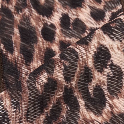 LEOPARD TABI SOCKS 詳細画像 ベージュ 5