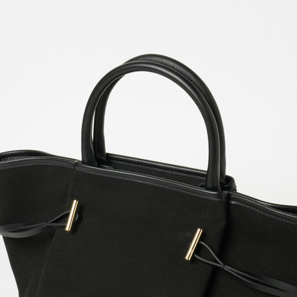 FOLIA CANVAS TOTE 詳細画像 ブラック 5