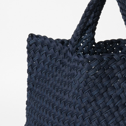 St Barths Medium Tote Double/W 詳細画像 ダークブルー 4