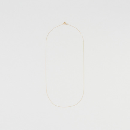 String Light Chain Necklace 18k