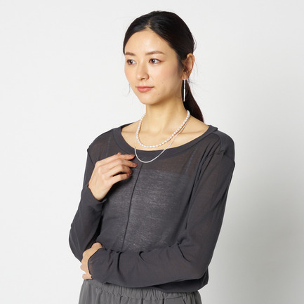 GRAND IDENTITY PEARL NECKLACE 詳細画像 シルバー 10