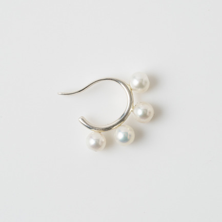 4 PEARL EARCUFF 詳細画像 シルバー 3