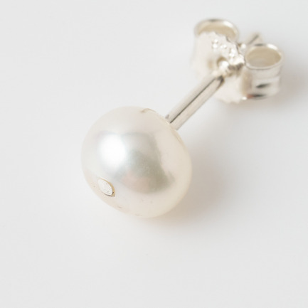 PEARL EARSTUD EARRING 1PC 詳細画像 ホワイト 4