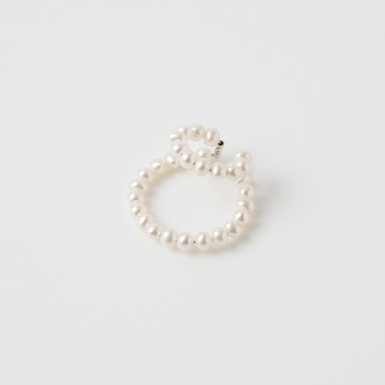 FW PEARL EARCUFF DOUBLE
