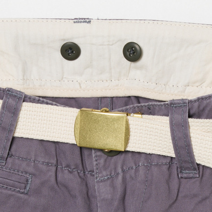 CHINO BELT PANTS 詳細画像 ミディアムグレー 6