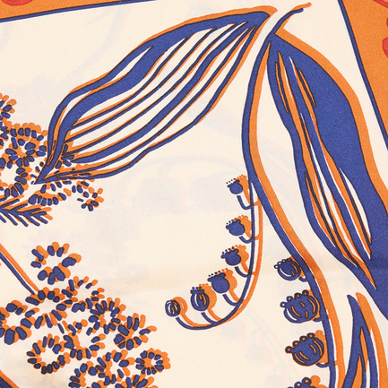 DIAMOND SCARF 詳細画像 オレンジ 3