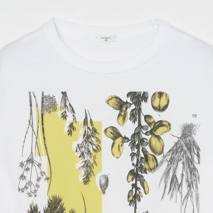 FLOWER PRINT T-SH 詳細画像 ホワイト 3