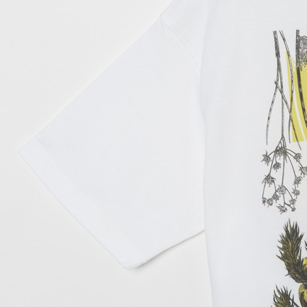 FLOWER PRINT T-SH 詳細画像 ホワイト 4