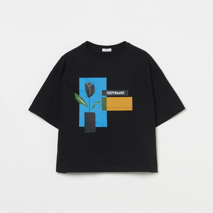 FLOWER PRINT T-SH