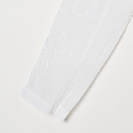 ORGANZA AARI EMBROIDERY JACKET 詳細画像 ホワイト 3