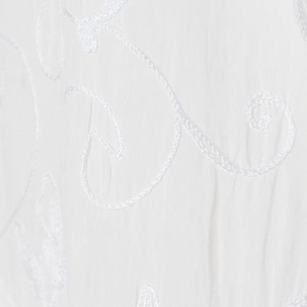 ORGANZA AARI EMBROIDERY JACKET 詳細画像 ホワイト 6