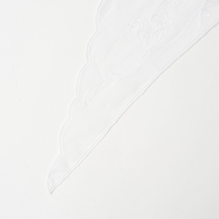 ORGAZA AARI EMBROIDERY BANDANA 詳細画像 ホワイト 1