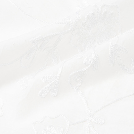 ORGAZA AARI EMBROIDERY BANDANA 詳細画像 ホワイト 3