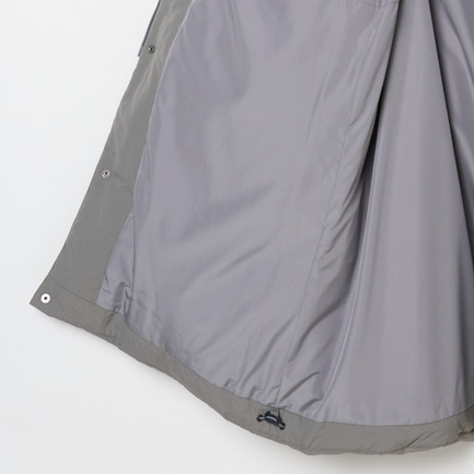 TASLAN LONG DOWN HOODY 詳細画像 ミディアムグレー 5