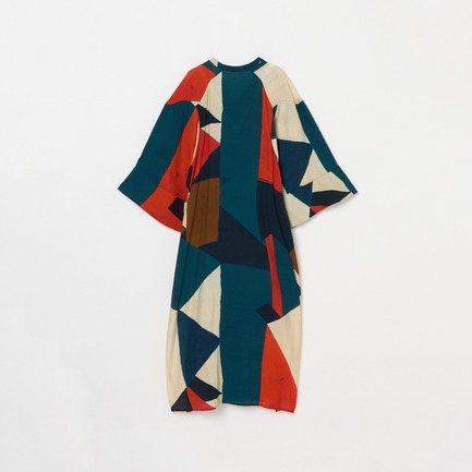 GEOMETRIC SLEEVE DRESS 詳細画像 ネイビー 1