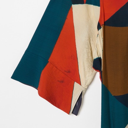 GEOMETRIC SLEEVE DRESS 詳細画像 ネイビー 3