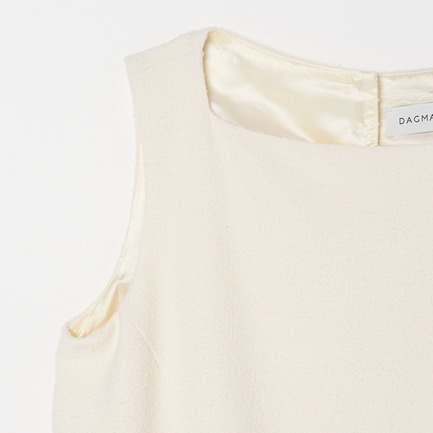 TWO TONE DRESS 詳細画像 アイボリー 3