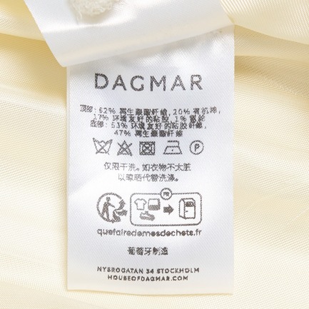 TWO TONE DRESS 詳細画像 アイボリー 6