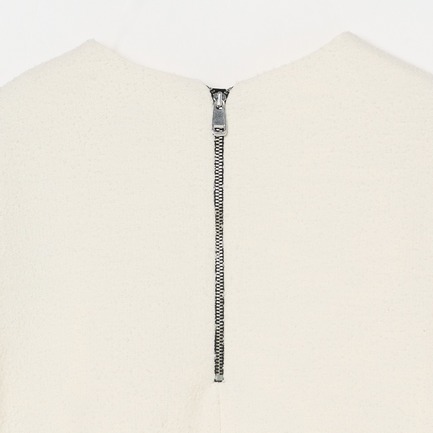 WOVEN BOUCLE PULL 詳細画像 アイボリー 5