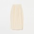 CURVED PLEATED SKIRT 詳細画像