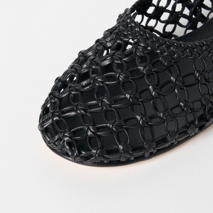 MESH BALLERINA SHOES 詳細画像 ブラック 5