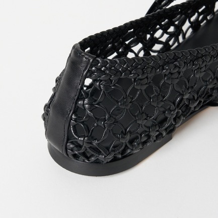 MESH BALLERINA SHOES 詳細画像 ブラック 7