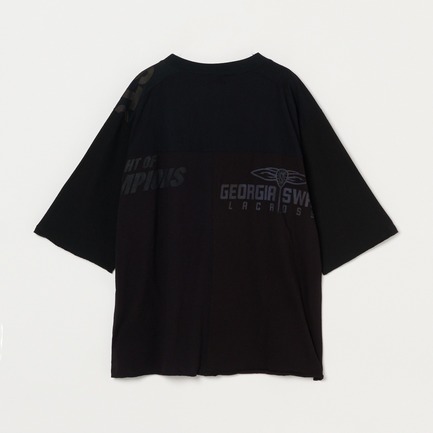 REMAKE FOOT BALL T-SHIRTS 詳細画像 ブラック 1