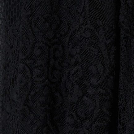 LACE WIDE PANTS 詳細画像 ブラック 5