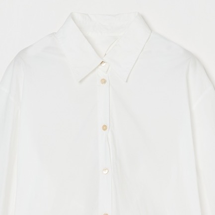 BACK OPEN SHIRT 詳細画像 ホワイト 2