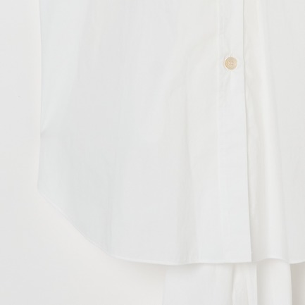 BACK OPEN SHIRT 詳細画像 ホワイト 4