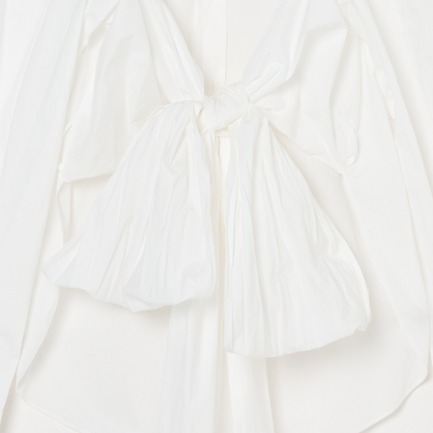 BACK OPEN SHIRT 詳細画像 ホワイト 6