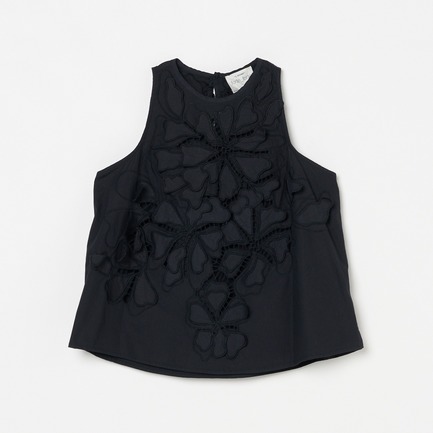 LACE NO SLEEVE BLOUSE