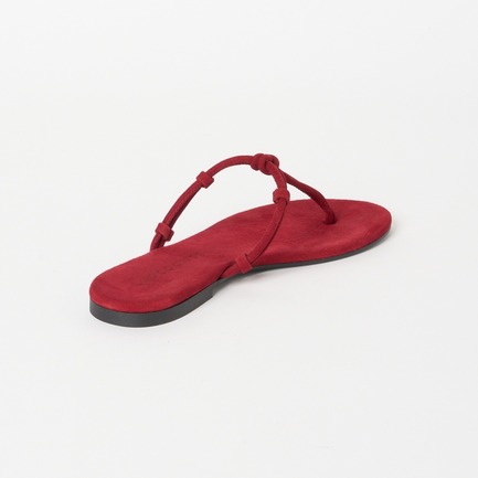 SUEDE TONG SANDAL 詳細画像 レッド 2