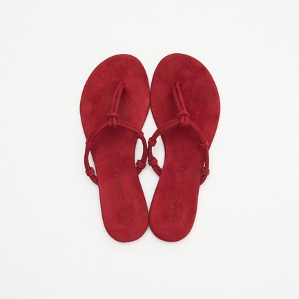 SUEDE TONG SANDAL 詳細画像 レッド 4