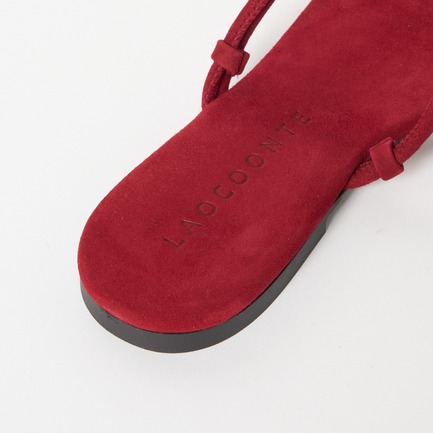 SUEDE TONG SANDAL 詳細画像 レッド 7