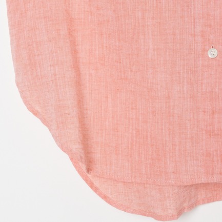 Cotton linen shirt 詳細画像 レッド 4