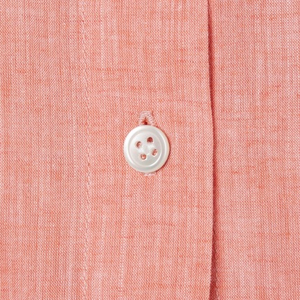 Cotton linen shirt 詳細画像 レッド 6