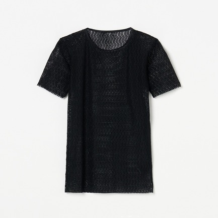 LOUNGE WAVE LACE TEE
